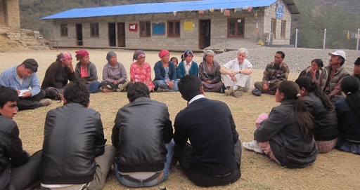 image of the point of start