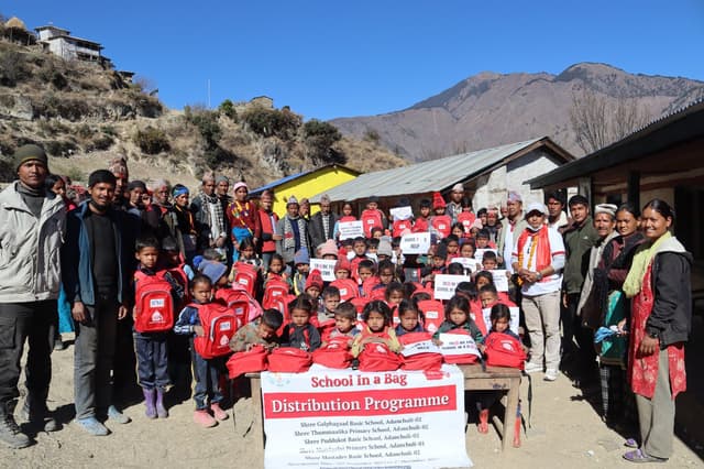 HELP to Humla with School in a Bag!